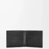 Klasik dana derisinden üretilmiş Puzzle bifold cüzdan, Siyah