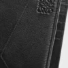 Klasik dana derisinden üretilmiş Puzzle bifold cüzdan, Siyah