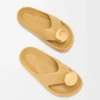 Köpük Pebble sandalet Orta Concealer/Altın