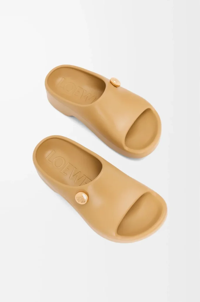 Köpük Pebble terlik Orta Concealer/Altın