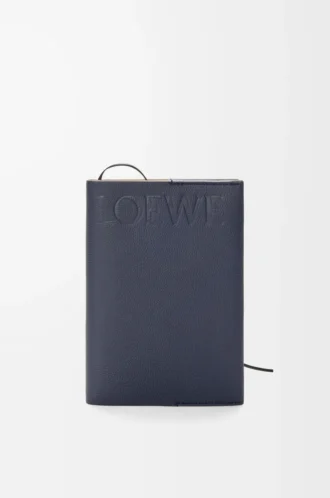 Kuzu derisi defter Koyu lacivert