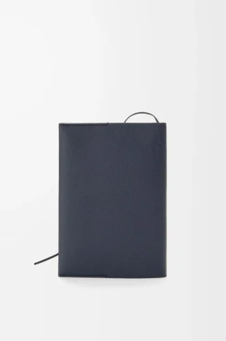 Kuzu derisi defter Koyu lacivert