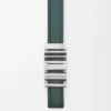 LOEWE Grafik kemer, pürüzsüz dana derisi, Koyu Orman/Palladyum