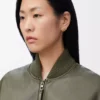 LOEWE Grafik tek küpe, gümüş Altın