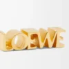 LOEWE Grafik tek küpe, gümüş Altın