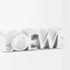 LOEWE Grafik tek küpe, gümüş Gümüş