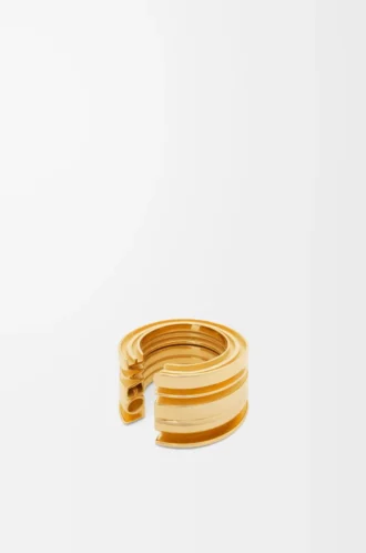 LOEWE Grafik yüzük, gümüş Altın