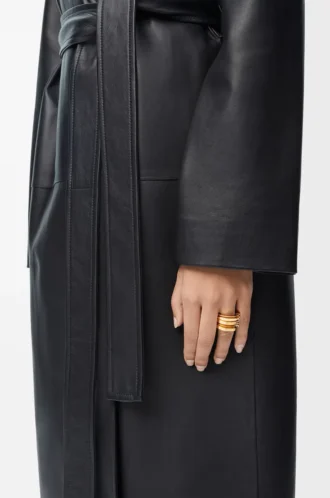 LOEWE Grafik yüzük, gümüş Altın