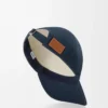 LOEWE kanvas şapka Deep Navy