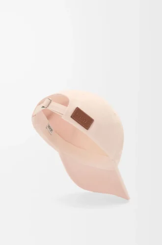 LOEWE kanvas şapka, pembe