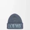LOEWE yün bere Gri Mavi