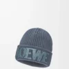 LOEWE yün bere Gri Mavi