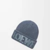 LOEWE yün bere Gri Mavi