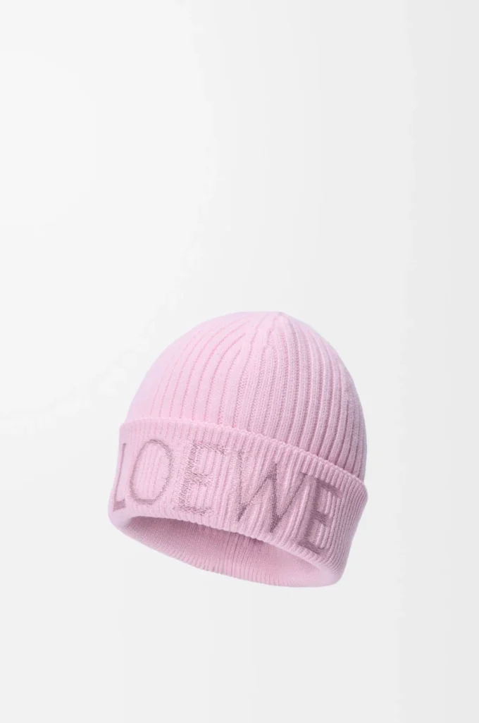 LOEWE yün bere Light Pink