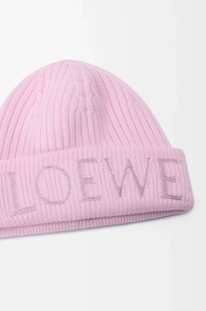LOEWE yün bere Light Pink