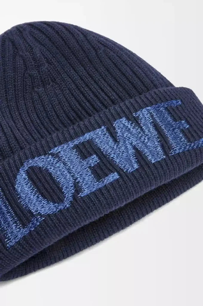LOEWE yün bere Navy Blue