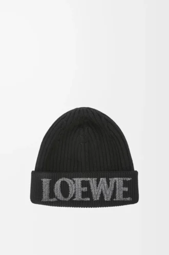 LOEWE yün bere Siyah