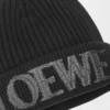 LOEWE yün bere Siyah