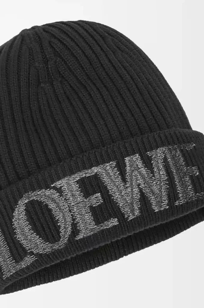 LOEWE yün bere Siyah