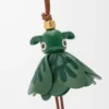 Lucky Puzz charm Kahverengi/Koyu Yeşil