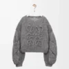 Mohair Grey Melange Anagram kazak
