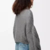 Mohair Grey Melange Anagram kazak