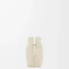 Nappa dana derisinden üretilmiş Mini Flamenco clutch Sea Salt