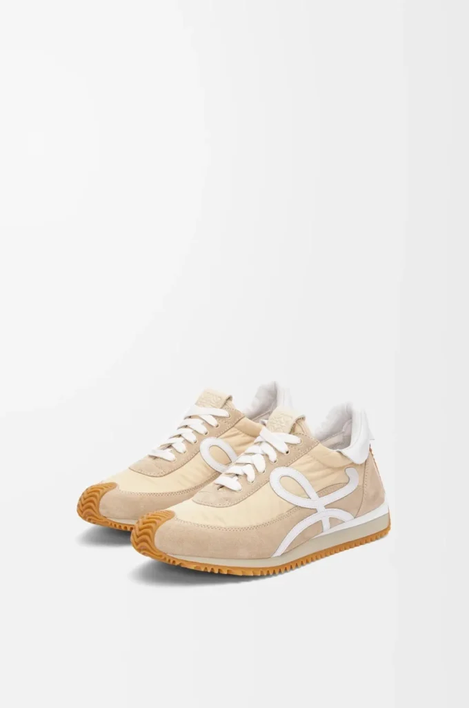 Naylon ve süet Light Powder Flow Runner