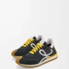 Naylon ve süetten Flow Runner 2.0 Siyah/Beyaz/Haki
