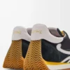Naylon ve süetten Flow Runner 2.0 Siyah/Beyaz/Haki