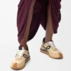 Naylon ve süetten Flow Runner Altın/Siyah