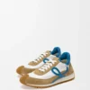 Naylon ve süetten üretilmiş Flow Runner 2.0 Sand/Blue/White
