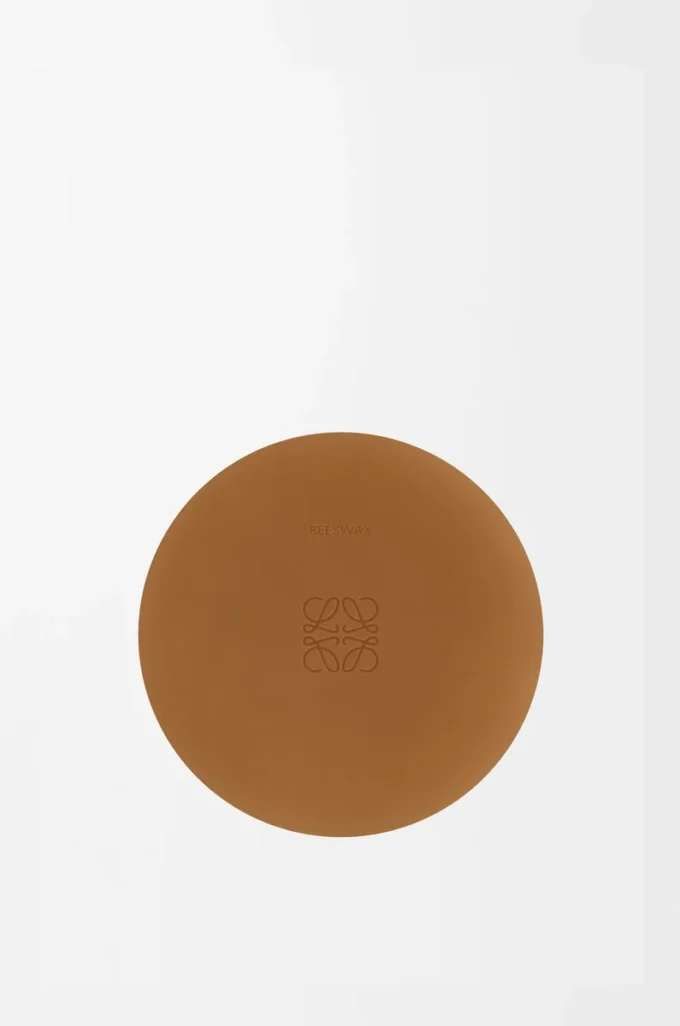 Orta boy bronz balmumu mum Amber