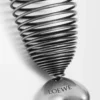 Oval balık charm Eskitilmiş Gümüş