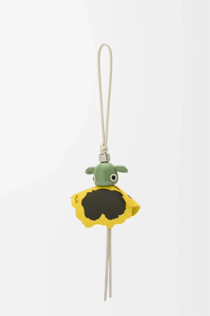 Pansy Puzz charm Beyaz/Sarı