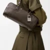 Panta Amazona 31 kısa çanta, parlak dana derisi Vintage Brown