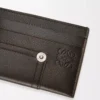 Panta düz kartlık, parlak dana derisi Vintage Brown