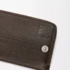 Panta parlak dana derisi Vintage Brown renkli kartlık