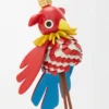 Parrot Puzz charm Tan/Kırmızı
