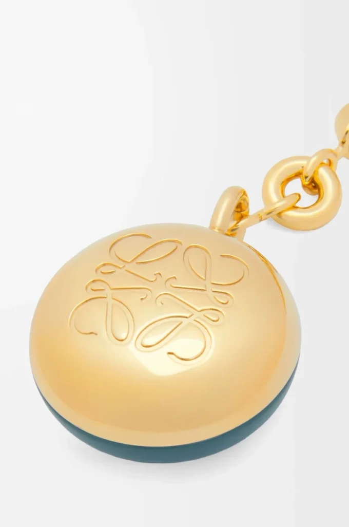 Pebble anahtarlık Vetiver/Altın
