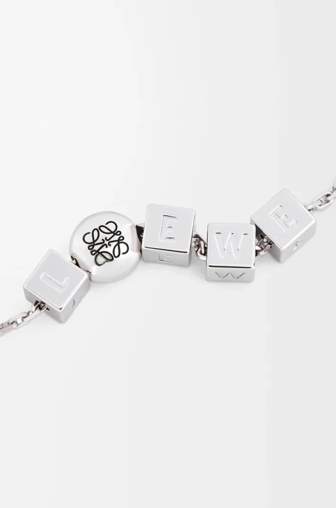 Pebble Cube gümüş kolye Gümüş