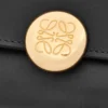 Pebble küçük dikey cüzdan, parlak nappa dana derisi, Siyah