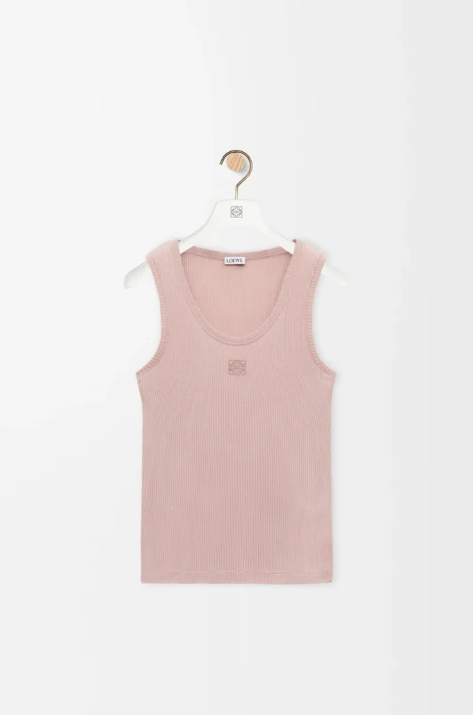 İpek anagram tank top Açık pembe