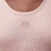 İpek anagram tank top Açık pembe
