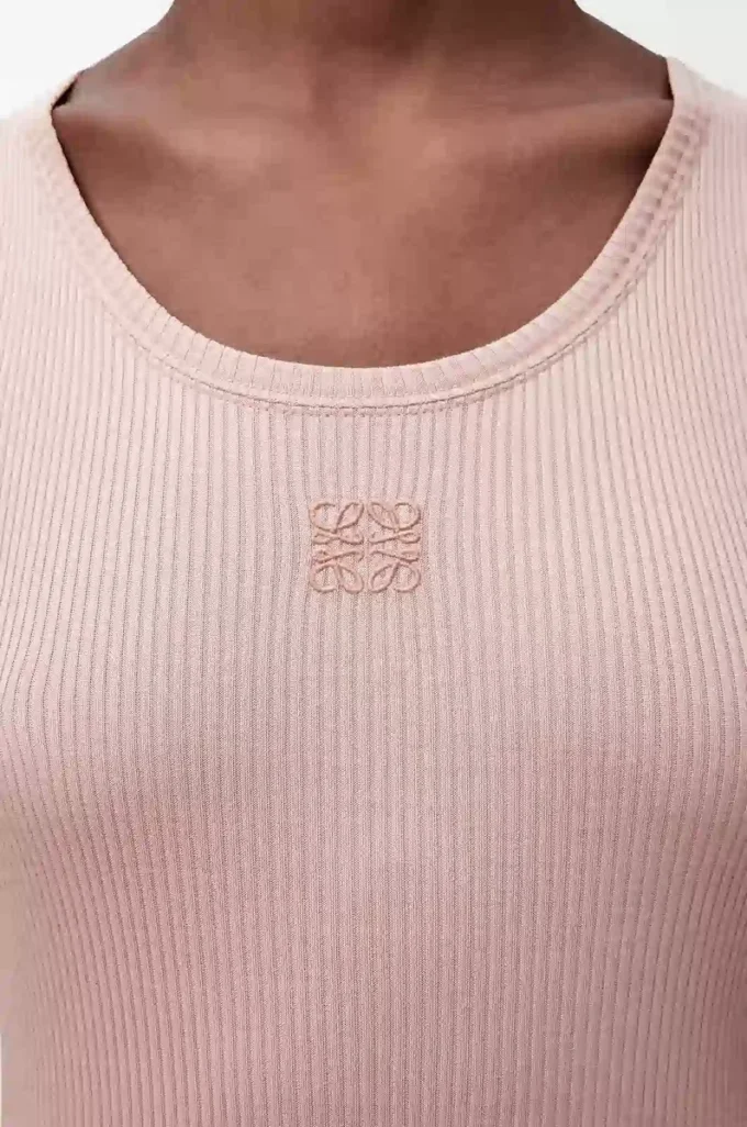 İpek anagram tank top Açık pembe