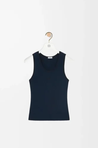 İpek tank top Deep Marine