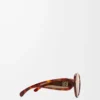 Pilot Mask güneş gözlüğü Koyu Havana
