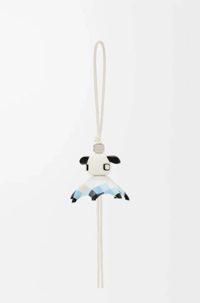 Pixel Puzz charm Beyaz