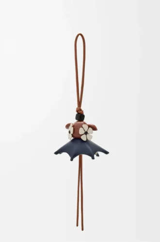 Plumeria Puzz charm Kahverengi/Siyah