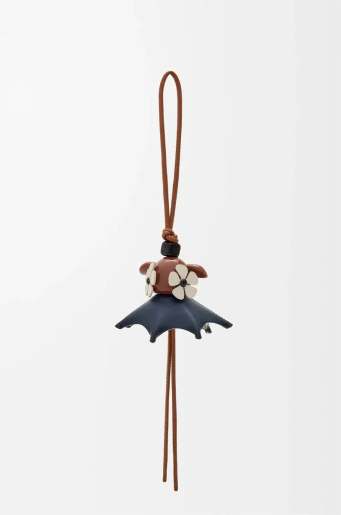 Plumeria Puzz charm Kahverengi/Siyah